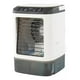thumbnail image 2 of Humidificador de ventilador de refrigeración por aire, refrigeración por aire portátil, 3 velocidades, 900ml, tanque de agua, pequeño ventilador de con caja de hielo BLESIY Ventilador de nebulización, 2 of 8