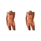 thumbnail image 3 of Eigraketly 2 unids/set Jogging ejercicio mujer chaleco pantalones cortos viajar senderismo Yoga Crop Tops pantalones de cintura alta Kit ropa Type5 NO5, 3 of 6