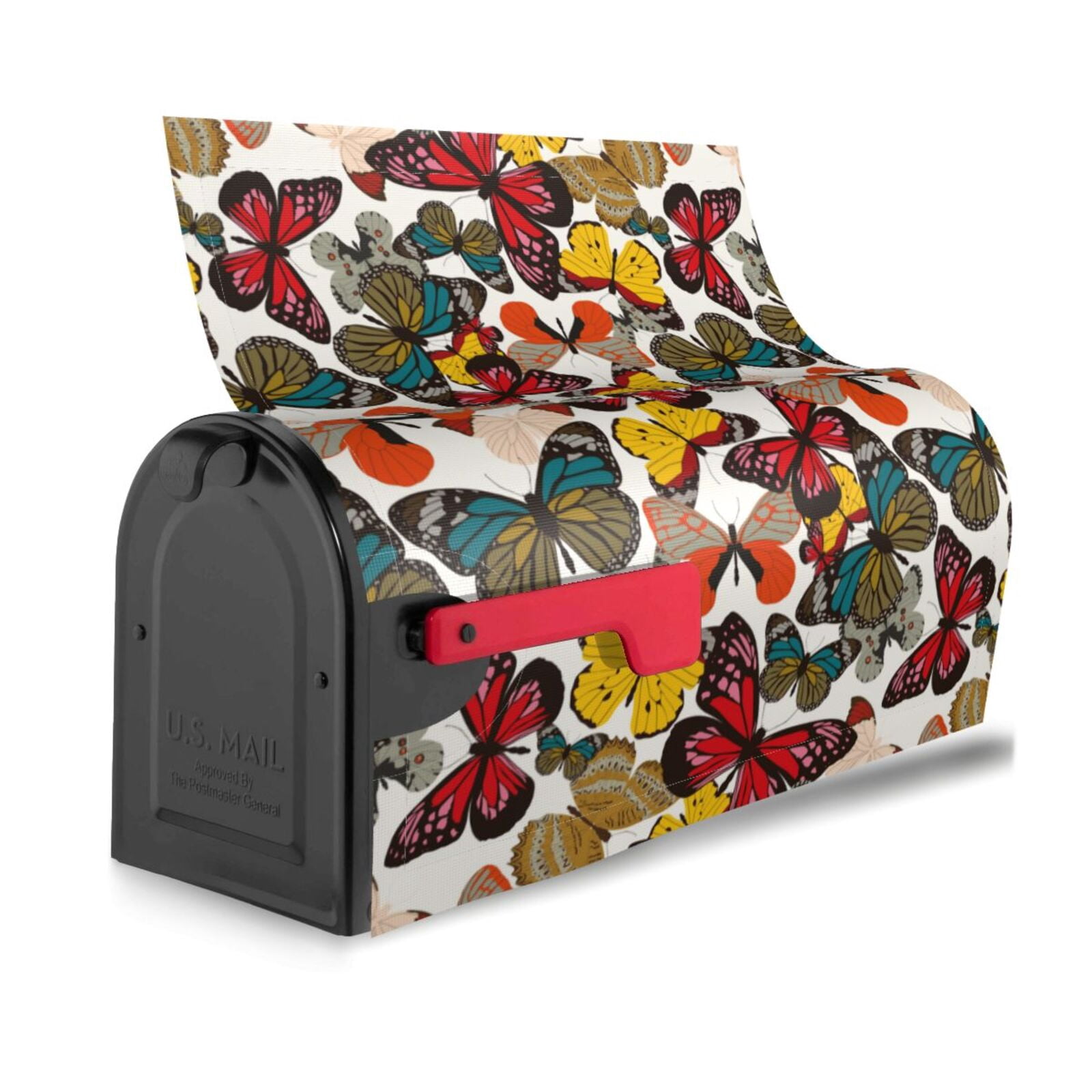 Kdxio Magnetic Mailbox Cover 21x18 in Mailbox Cover Outdoor Decoration Holiday Mailbox Covers for Home Garden Yard-21x18 in