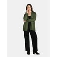 thumbnail image 5 of Time and Tru Women's and Women's Plus Open Front Cardigan Sweater, Sizes XS-4X, 5 of 6
