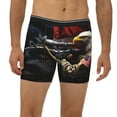 thumbnail image 2 of Easygdp American Bald Eagle Warrior Men's Boxer Briefs Men’s Underwear Boxer Briefs for Men, 2 of 7