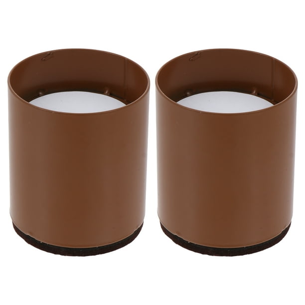 OUNONA Riser Leg Chair Furniture Covers Table Feet Foot Protector Bed