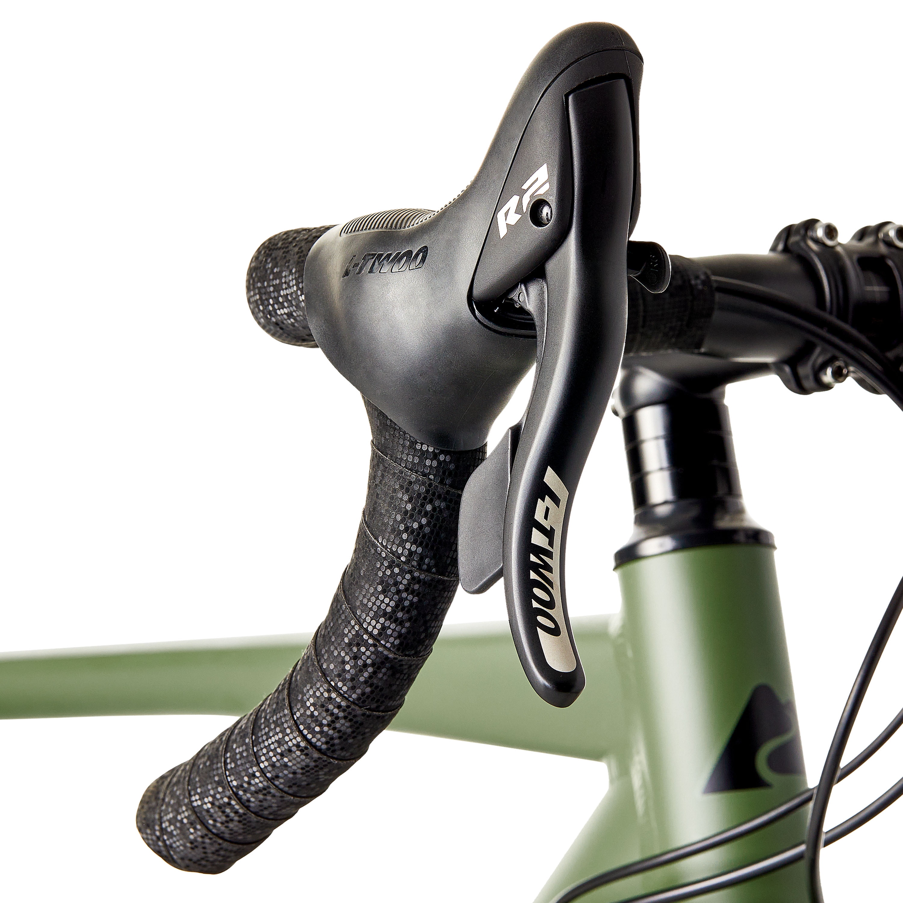 Ozark Trail 700C G.1 Explorer Drop Bar Gravel Bike, Medium Frame, Fits Riders 5'5" - 5'10", Green, Adult, Unisex