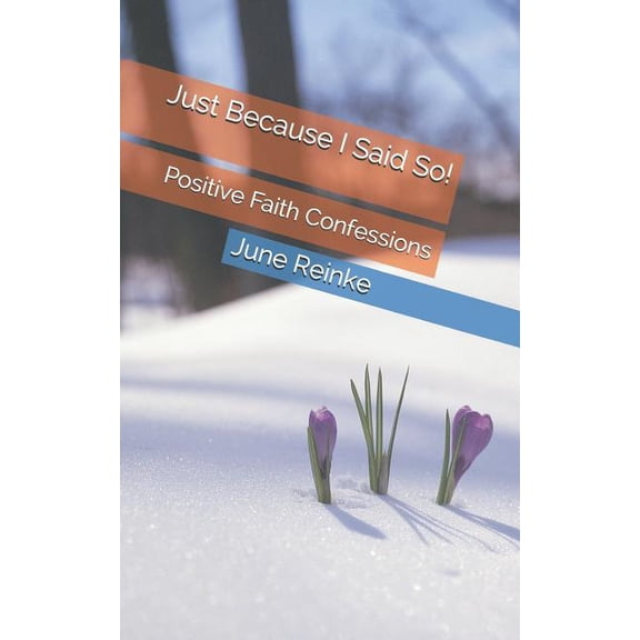Just Because I Said So! : Positive Faith Confessions (Paperback)
