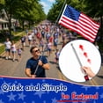 thumbnail image 6 of FIASON 8.2FT Red Black Telescopic Handheld Flag Pole, 10-Section Stainless Steel Collapsible Pole, Fits 2x3 3x5 4x6 Lightweight Flags for 250th Anniversary Camping RV Teaching, 6 of 10