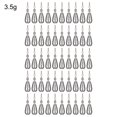 thumbnail image 3 of 50 Uds plomo de pesca aparejos de pesca giratorios de 360 ​​grados para agua dulce salada, 3 of 9