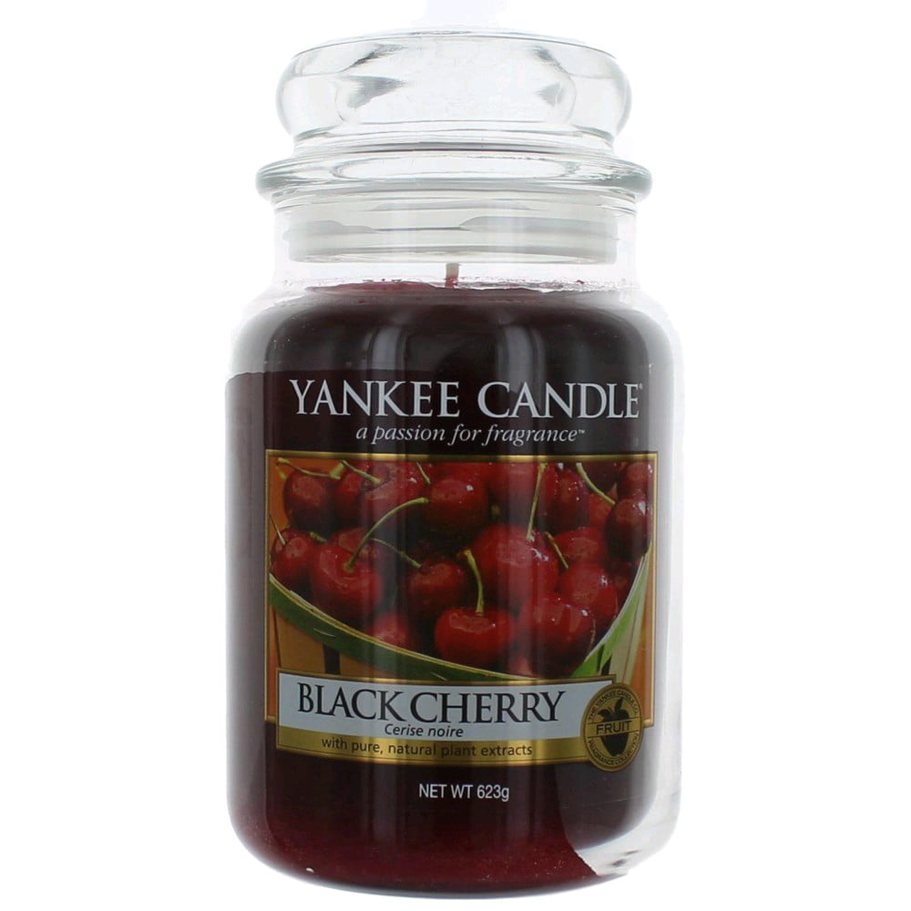 Yankee Candle Scented 22 Oz Large Jar Candle Black Cherry