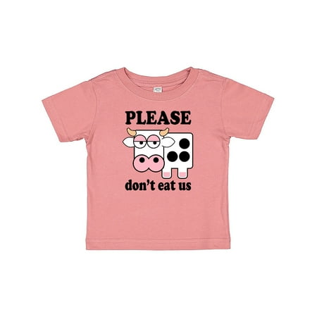 

Inktastic Vegan Cow Lover Animal Rights Gift Baby Boy or Baby Girl T-Shirt
