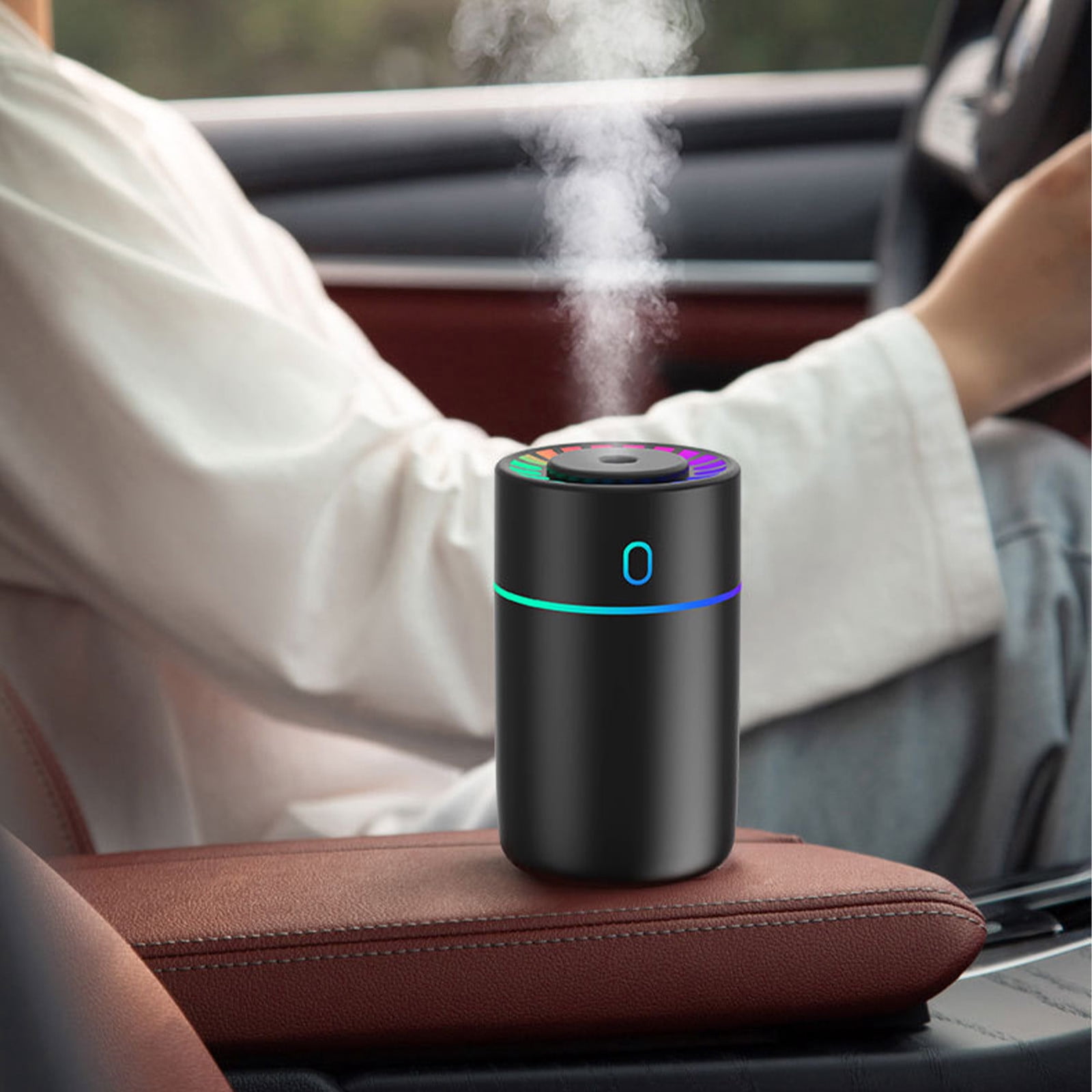 YiJuHui 2pcs USB Desktop Humidifier, Cool Mist Personal Air Vaporizer, Quiet Operation for Office, Bedroom, and Car Use