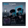 thumbnail image 4 of Intercomunicador Para Casco De Moto  Compartir Música Fm Radio 1500m Bluetooth Ip67 negro blanco, 4 of 5