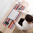 thumbnail image 3 of Long Mouse Pads for Desk,Colorful Geometric Striped Pattern Desk Mats on Top Of Desks, Desk Mouse Pad Extra Large with 3mm Non-Slip Base and Stitched Edge for Gaming,Office,Work,Home 31.5"x11.8", 3 of 6