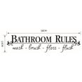 thumbnail image 7 of Decalgeek Removable DIY Wall Sticker Mural Home Decal Decor For Bathroom, 7 of 7