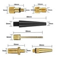 thumbnail image 3 of Presta Valve Adapter Bike Tire Valve Adapters DV AV SV Tire Valve Inflator Adapters Set Ball Pump Needle Inflation Devices, 3 of 12