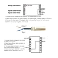 thumbnail image 4 of Temperature Sensor, DC24V Temperature Detection Probe -50 Degrees Celsius -600 Degrees Celsius  20:1 Non Contact  For Petrochemical Industry, 4 of 8