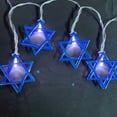 thumbnail image 2 of Chanukah Hanukkah String Party Light Decors Candlestick Battery Operated For Home Lamp Decorations 01-HOME746, 2 of 9