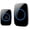 black, variant on CUITING ZOUYUE Wireless Doorbell for Home Battery Operated 1000Feet Operating Adjustable Volume Easy-to-Use Waterproof Doorbell with LED Flash 1 Push Button & 1 Receiver Black