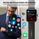 thumbnail image 3 of Smartwatch Bloosom  Mujer Hombre Reloj Inteligente Bt Llamadas Alexa Negro, 3 of 5