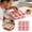 Pink, variant on 6-Cavity Bear Shaped Silicone Ice Cube Tray Novelty Animal Ice Mold Easy Release Food Baking Pan for Dessert Cake Baking Home Bar Parties Drink Enthusiasts