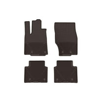 WeatherTech All-Weather Floor Mats compatible with Jeep Grand Cherokee 4xe, Grand Cherokee L, Grand Cherokee - 1st & 2nd Row, Cocoa