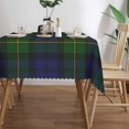 thumbnail image 3 of Rectangle Table Cloth, Gordon Clan Tartan Plaid Resistant Washable Tablecloth Decorative Table Cover for Dining, Indoor and Outdoor, 3 of 6