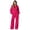 Hot Pink #26, variant on Two Piece Sets for Women Lounge Long Sleeve Zip Up Hoodies Matching Wide Leg Sweatpants Cute Cozy 2026 Outfits with Pockets Wine XL