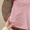 thumbnail image 4 of Ashirexll Girls Summer Dress Toddler Dress 1-8 Years Toddler Kids Casual Sleeveless Round Neck Tank Summer Striped Sundress for Little Girls, 4 of 7