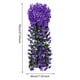 thumbnail image 2 of Ramo reutilizable para colgar en la pared de flores violetas artificiales ( ) Azul Púrpura, 2 of 9