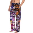 thumbnail image 2 of Saiise Five Nights At Freddy'S Print Mens Pajama Pants for Men,Mens Lounge Pants,Men's Pajama Bottoms, 2 of 7