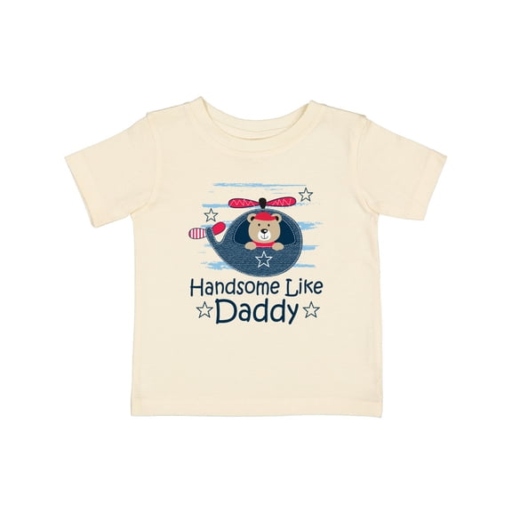 Inktastic Handsome Like Daddy for Boy Boys Baby T-Shirt