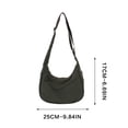 thumbnail image 3 of Women's Arrival Underarm Bag Nylon Fabric Shoulder Bag Bag Dumpling Bag Versatile Crossbody Small Bag For Commute, 3 of 7