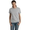 Hanes Women's Nano-T Short Perfect Sleeve T-Shirt - Walmart.com