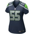 thumbnail image 2 of Women's Nike Brian Bosworth College Navy Seattle Seahawks Game Retired Player Jersey, 2 of 4