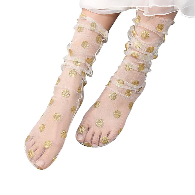 MZXELPRJD No Show Socks Womens Spring Summer Simple Adult Socks Breathable Fashion Trend Broken Flower Pile Socks Simple Skin Color Printed Socks, Cycling Socks Khaki