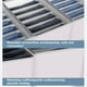 thumbnail image 4 of Yuarrent Cesta divisora ​​de ropa para armario, cajón de armario plegable, caja de inserción, sujetador, ropa interior, organizador de vaqueros, Almacenamiento y organización del hogar gris L Yuarrent HA028155-01, 4 of 6