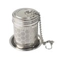 thumbnail image 1 of Juego de utensilios de cocina Dgankt: infusor de té grande para té suelto y especias, colador de malla ultrafina grande para té suelto, acero inoxidable 304 para té negro., 1 of 7