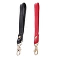 thumbnail image 1 of de 2 piezas de correas de monedero, correas cortas de repuesto para teléfonos, correa de material cuero decorativa colgante para de mano, cartera Hugo Correa para la muñeca, 1 of 10