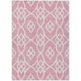 thumbnail image 2 of Addison Rugs Chantille Indoor/Outdoor Transitional Scrolls Pink Washable Rectangle Rug, 9' x 12', 2 of 6