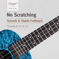 thumbnail image 3 of Ukelele Caramel MC63 Concert de arce azul acolchado de 23 pulgadas, 3 of 6