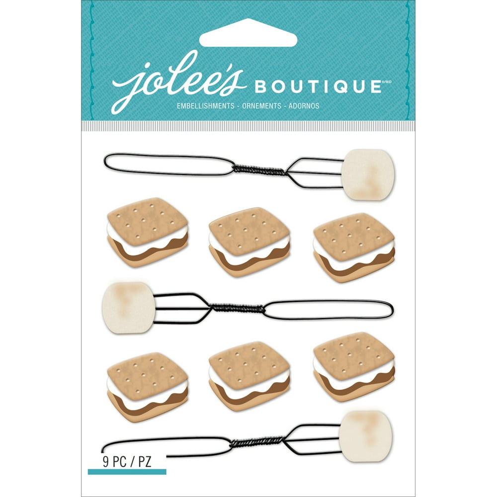 Jolee's Mini Repeats Stickers, S'mores
