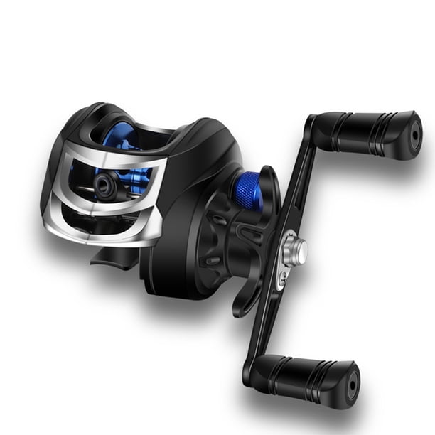 Bsvklp 7.2/1 Carrete Pesca Baitcasting Perfil Carrete Pesca Antienredos (C)