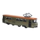 thumbnail image 3 of Tranvía clásico modelo vehículo juguete escala 1:90 realista colección utilería interactiva Verde retro, 3 of 9