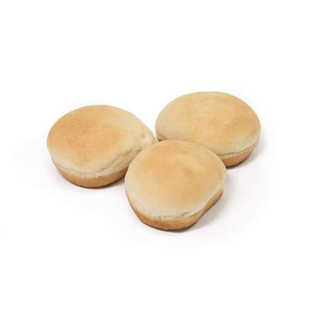 Rotellas Italian Bakery Round White Dinner Roll, 12 count -- 8 per case