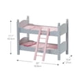 thumbnail image 3 of Litera convertible de madera para muñecas Olivia's Little World, 3 of 7
