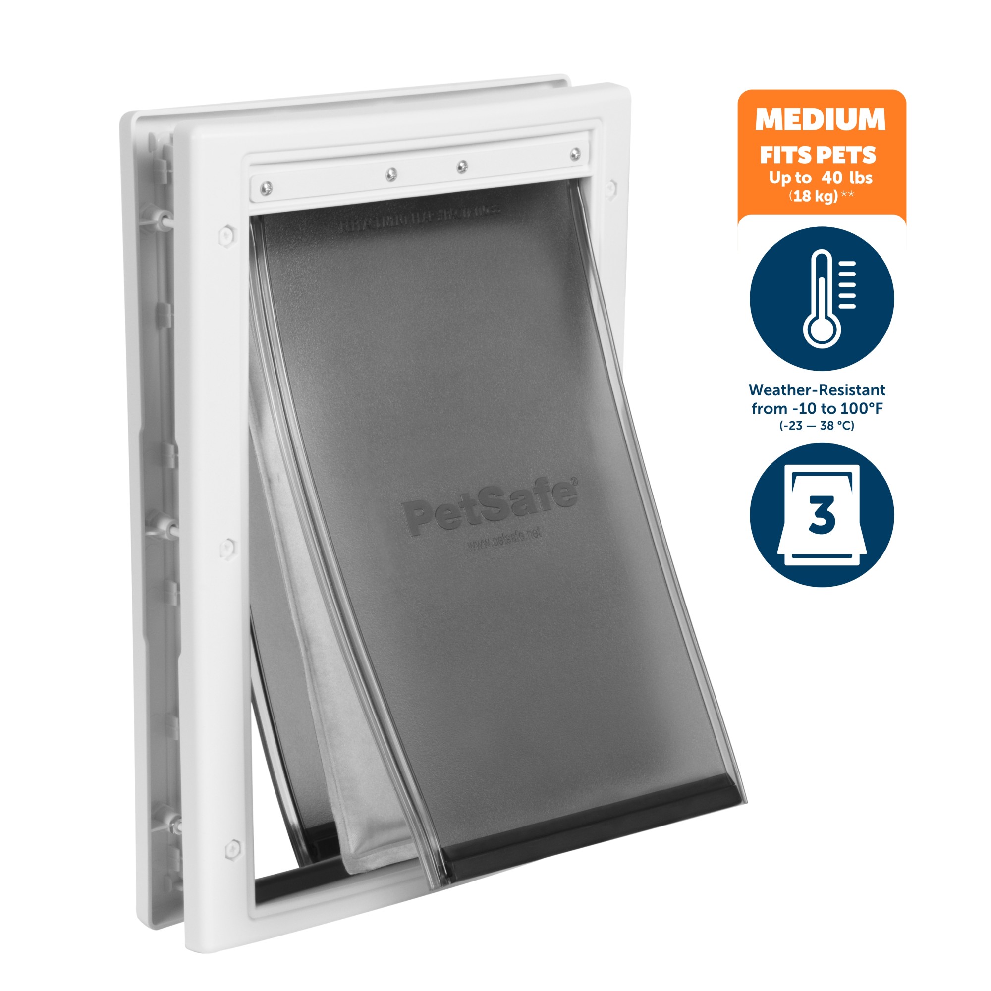 PetSafe Extreme Weather Door, Medium photo 1
