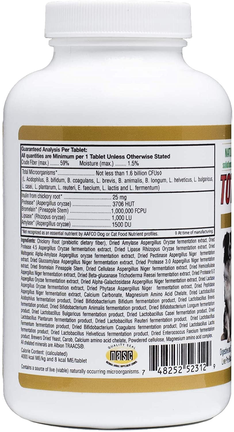 Total-Zymes Plus digestive enzyme, probiotic combo for pets