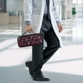 thumbnail image 3 of COEQINE Breast Cancer Ribbon Stethoscope Storage Bag Dog Paw Stethoscope Bag Holder for Nurse Accessories for Work, Medical Bandage Portable Stethoscope Case Compatible for Doctor, 3 of 7