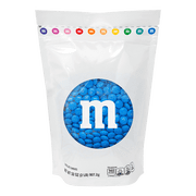 M&M'S Blue Milk Chocolate Candy, 2 lb Bag for Celebrations and Party Favors