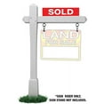 thumbnail image 2 of Visibility Signage Real Estate Sign Riders Set of 6 Aluminum Metal printed 6" x 24" Comimg Soon/For Sale/New Listing/Open House/Sale Pending/Sold, 2 of 3
