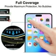 thumbnail image 6 of [2 Pack][Auto Alignment Kit] iPhone 14 Pro Max Screen Protector, Screen Protector 14 Pro Max 6.7'' iPhone 14 Pro Max Phone Screen Protector 9H Tempered Glass HD View [Auto-Dust Removal][3D Curved], 6 of 8
