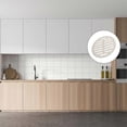 thumbnail image 4 of Round Floor Drain Cover - 2 Pcs Stainless Steel Drain Grates, 4 of 5